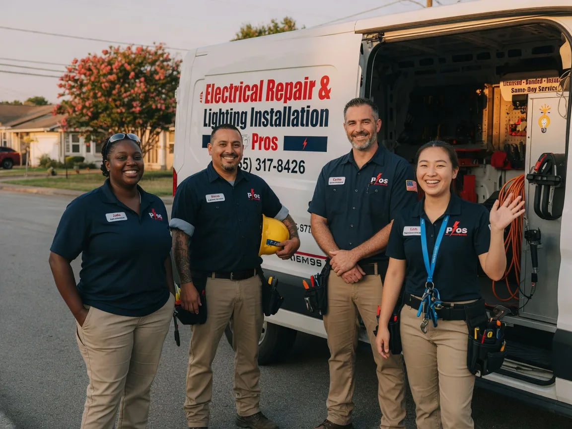 Licensed Electrician company in Christine, TX